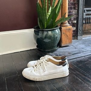 White leather vacation sneakers Club Monaco 10.5 men